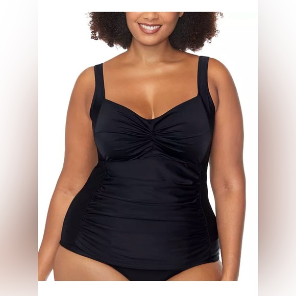 NWT 
Raisins Curve
Trendy Plus Sasha Sweetheart Tankini size 14W - Picture 1 of 2
